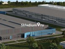 Вид здания. Сухой склад (+18) Склад Москва, Зеленоград, проезд 5500-й, д 4/3 , 22 280 м2 фото 1