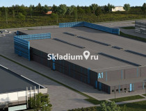 Вид здания. Сухой склад (+18) Склад Москва, Зеленоград, проезд 5500-й, д 4/3 , 22 280 м2 фото 2